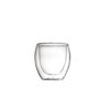 Transparent Double-Layer Insulated Glass Cup - Creative Large Capacity for Coffee, Tea & Wine