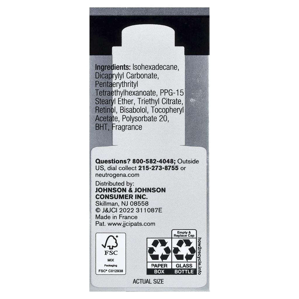 Neutrogena Rapid Wrinkle Repair®, Retinol Oil, 30 Ml (1 Fl Oz)