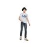 SS23 Letter Logo Printed Round Neck Short Sleeve T-Shirt Men Tops White LMT004519