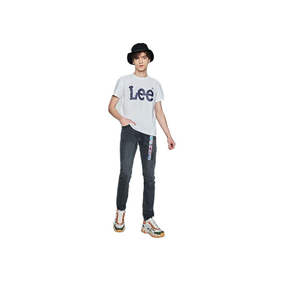 SS23 Letter Logo Printed Round Neck Short Sleeve T-Shirt Men Tops White LMT004519
