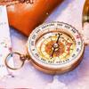 Copper Compass For Outdoor Adventure Durable And Exquisite Craft Outdoor Compasses Camping Compasses