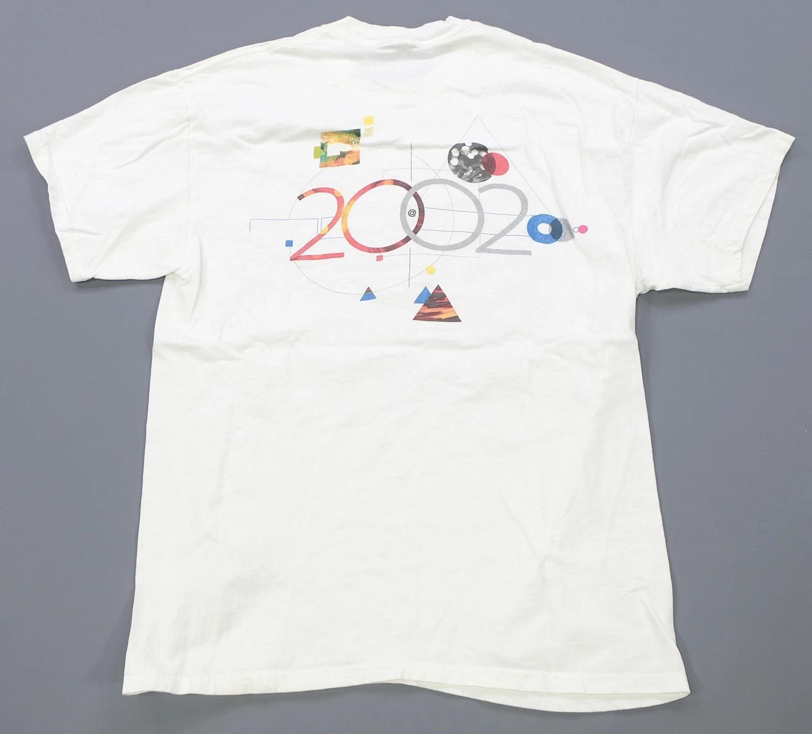 Rare VTG Autodesk 20th Anniversary 2002 T Shirt 2000s Computer Software White S