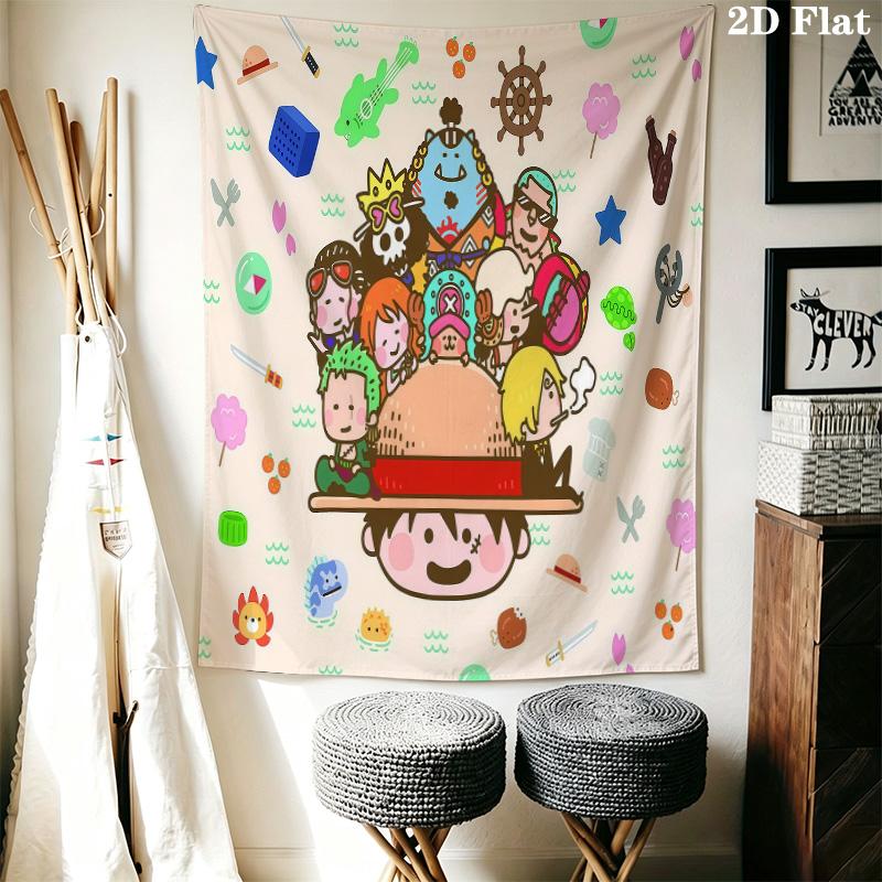 One Piece Wall Tapestry Aesthetic Wall Hanging Printed Fabric Blanket Decorative Tapestries For Bedroom Living Room Home Decor