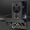 For OPPO Find X9 Ultra case Combines Suede Leather + Hybrid Hard Soft Shell Stand Case for OPPO Find X9 Ultra Phone casing