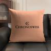 Luxury C-Chronoswiss Cushion Cover Summer Breathable Linen Organic Fabric Double-Sided Printing Sofa Pillow Case Home Decor