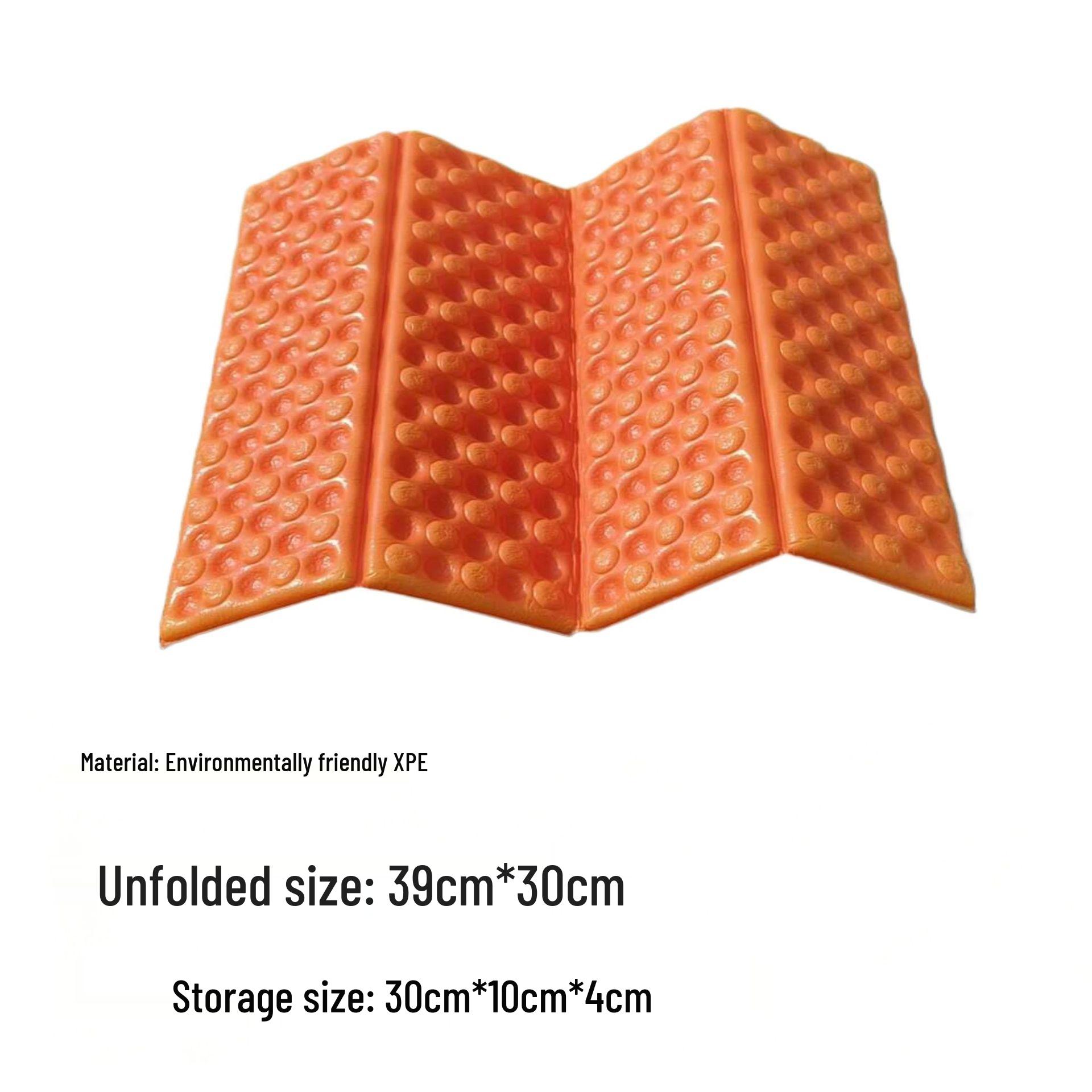 

Ultra-Light Waterproof Foldable Foam Seat Cushion for Outdoor Use 39x30x1.5 cm помаранчевий