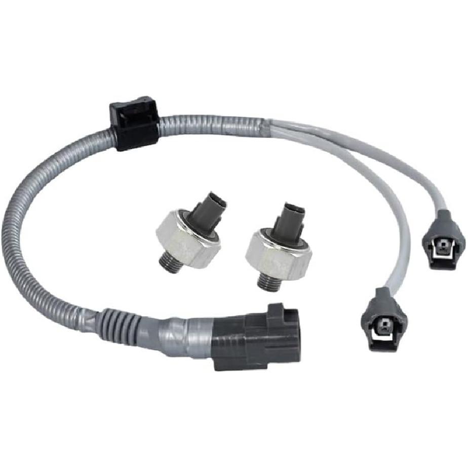 Car Spare Parts Knock Sensor & Wire Harness for Toyota Camry Avalon Highland for Lexus ES300 RX300 3.0L 82219-33030 89615-12090 Sturdy(WireHarness)