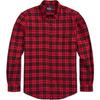 Polo FW22 Kariertes Twill Langarmhemd Herrenhemden Mehrfarbig MNPOWOV16822610-999