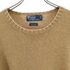 Polo by Ralph Lauren 90s Old Long sleeve sweater Brown knit Men's Used