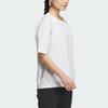 adidas Aeroready Solid Logo Outdoor Quick-Dry Short Sleeve T-Shirt Women Tops White IX0115