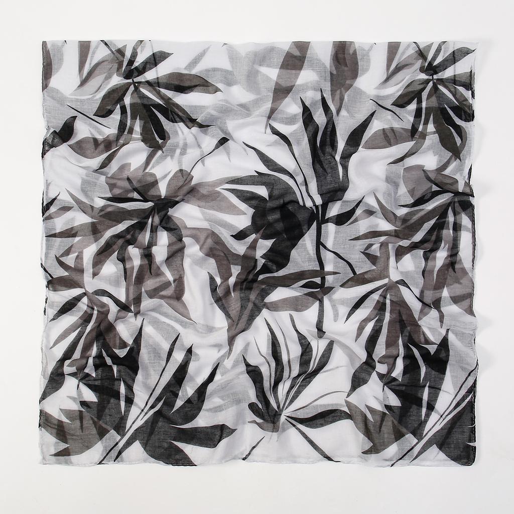 Muslim Hijabs For Women Scarf Thin Printed Shawls Femme Musulman Soft Viscose Rayon Headscarf Islamic Turban Cotton Headband