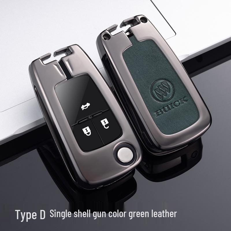 Premium Metal Key Case for Buick: Excelle, Envision, LaCrosse, Verano, GL8 Models