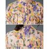 New Vintage Women Plus Size Maxi Dress Spring Summer Long Casual Loose Basic Printing Dress