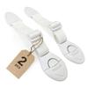Helper Adhesive Safety Prevents and Storage Doors from Child Baby Equipment Storage Appliance Lock Wht 2Pk Mommy’s Locks, 2-Pack, Furniture, Racks,