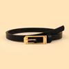 Ladies Fine Belt Alloy Pin Buckle Dress Sweater Decorative Sun Buckle Belt