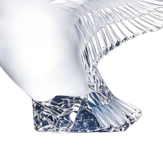 Goose Bird Shape Whiskey Decanter, 3D Glass Animal Liquor Bottle for Bar Display, 350ml Art Wine Dispenser for Home