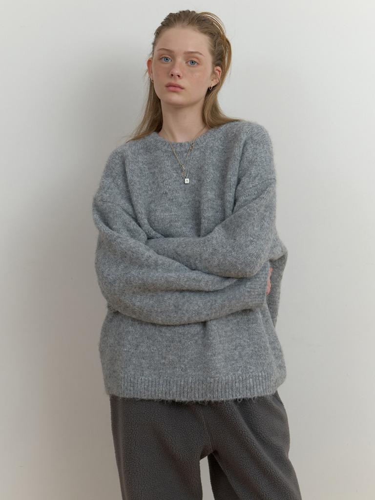 Deomiteun Vert Overfit Knit (Gray)