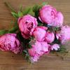 European Style Artificial Flowers Vintage Bouquet Peonies Flowers for Home Table Centerpieces Wedding Decoration