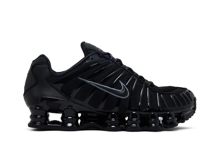 Pánské tenisky Nike Shox TL Černá Metalická Hematitová Černá/Černá-Metalická Hematitová-Max Oranžová
