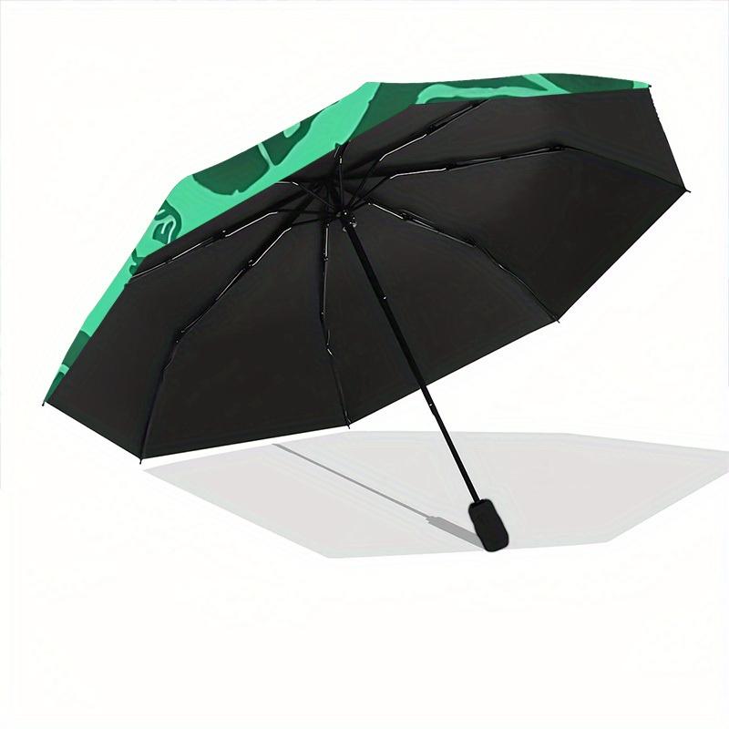 Legend of Zelda Automatic Folding Umbrella with Sturdy Iron Frame, Portable Compact Travel Umbrella All-Season Use Parties006
