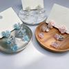 Korean Dongdaemun Flower Tassel Earrings: Trendy and Sweet Fashion Accessories for Women