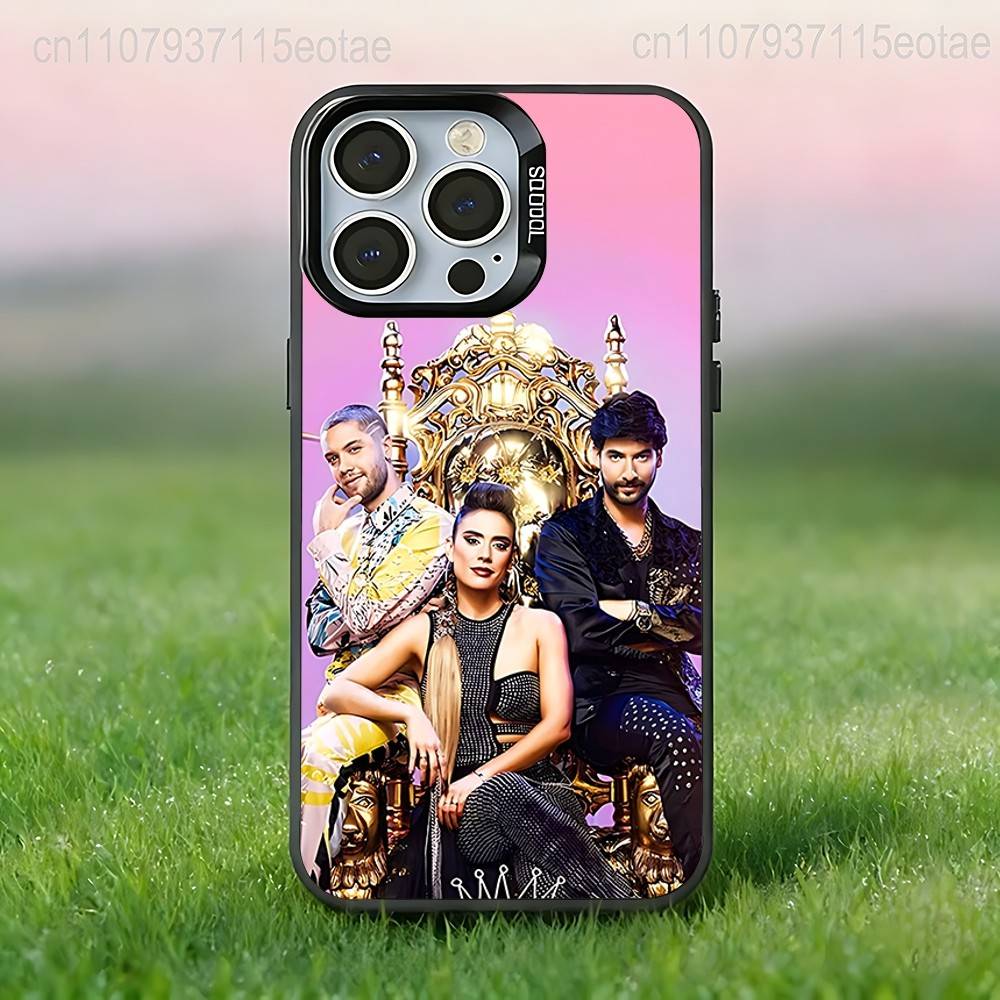 Queen of Flow La Reina Del Flow  Phone Case For iPhone 17,16,15,14,13,12,11,Pro,Max,Plus,E,Air,Mini Black IMD Cover