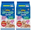 JOYPET Pet Body Towel Refill 100 sheets 2 packs Dog Cat Low Irritation Weakly Acidic Pollen Care Thick Safe Lick Sheet