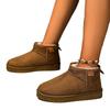 Cotton Shoes New Snow Boots Winter New Velvet Warm Short Boots Large Size Platform Cotton Shoes