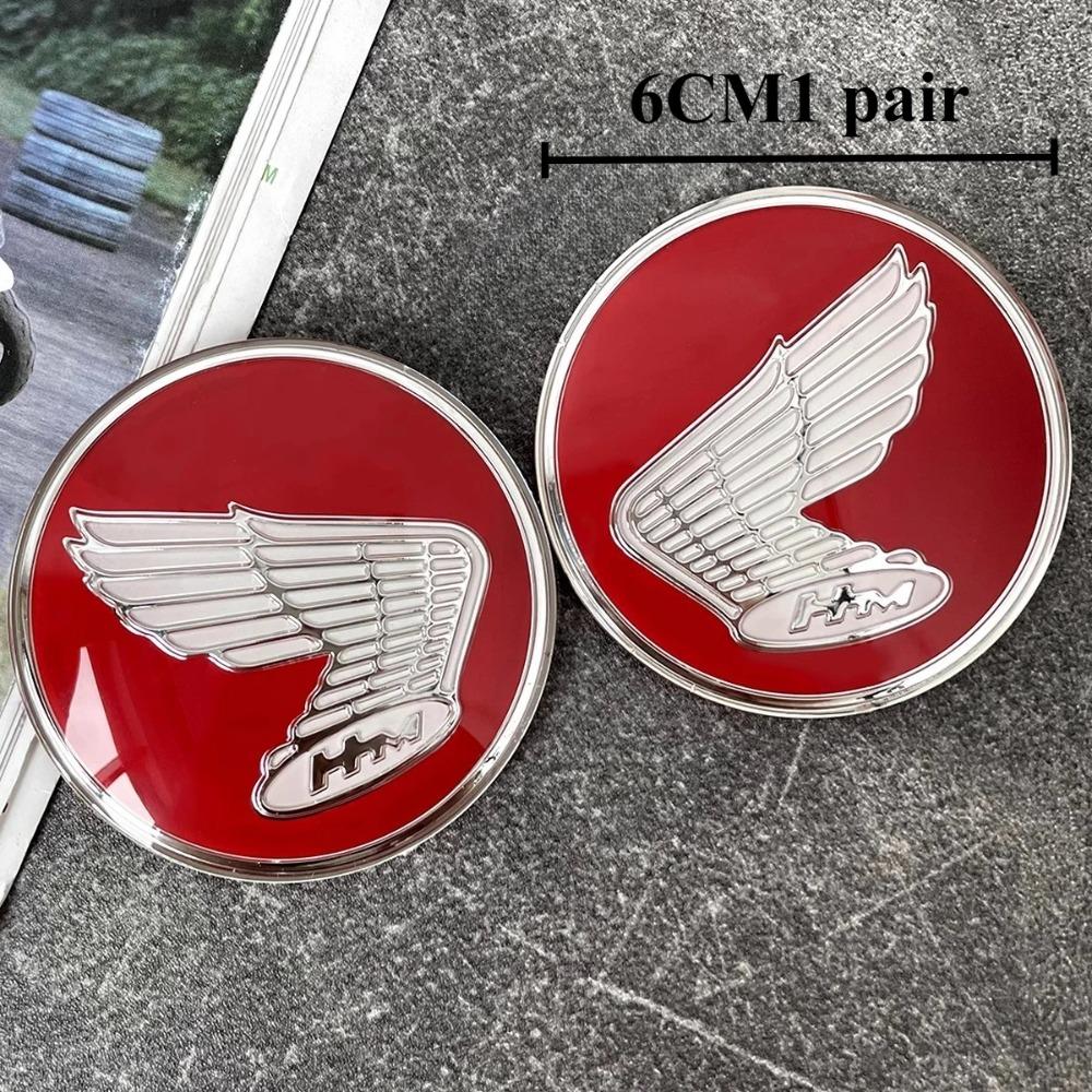 Honda Motorcycle Sticker 3D Circular Hard Label ABS Material Suitable for Honda Motorcycle Accessories Such asPCX125CBR650PCX160
