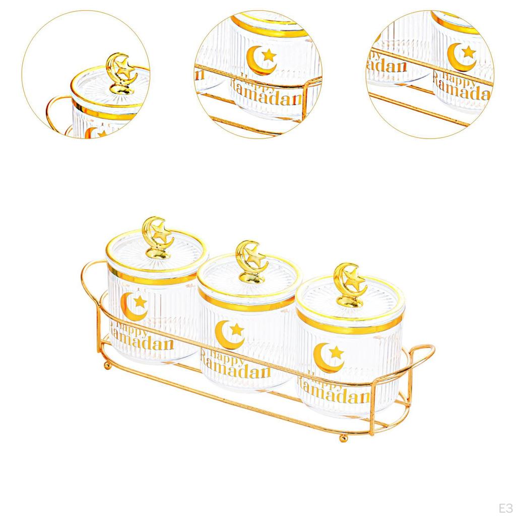 Borcane Condimente Bucătărie Cutie Container Depozitare Alimente Multifuncțională Compartimentată Nuci pentru Nuntă