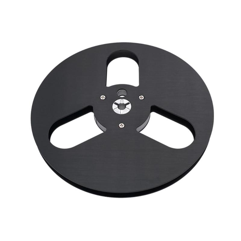 7Inches Magnetic Tape Spool Aluminum Tape Reel with 3 Holes Open Reel Audio Aluminum Takeup Reel 7'' Multi-Color
