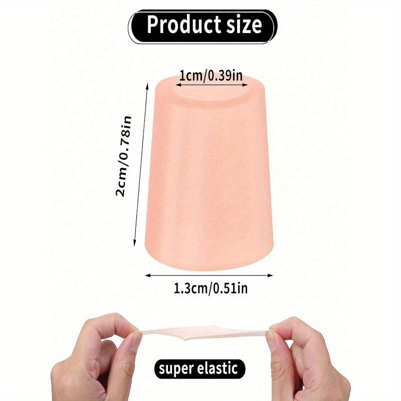 Gel Toe Protector, Toe Sleeve Toe Tube, New Material, Bunion Blisters for Bunion, Calluses, (For Little Toes), Silicone Toe Protector