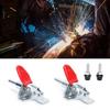 2pcs 68*27mm Toggle Clamp Precision Quick Positioning Clamp Push Pull Toggle Clamp  Welding