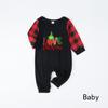 Christmas Prints Family Matching Long Sleeve Tops+Pants Set Family Matching Sets