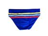 JESSBORN Men's Striped Swim Trunks - Stylish Youth Swimsuit for Beach, Pool, and Sports.