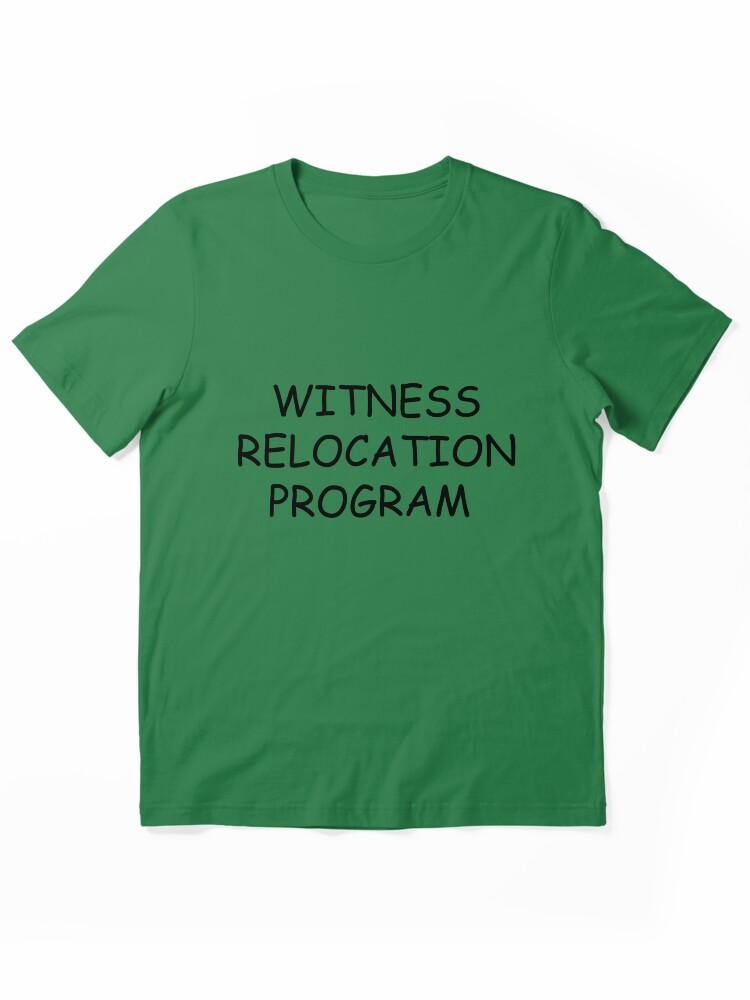 The Simpsons THE SIMPSONS INSPIRED WITNESS RELOCATION PROGRAM SHIRT Essential Unisex T-Shirt