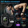 New Smart Watch Men 1.83'' AMOLED Screen 700MAH Outdoor Sports IP68 Waterproof Heart Rate GPS Grack Bluetooth Call Smartwatches