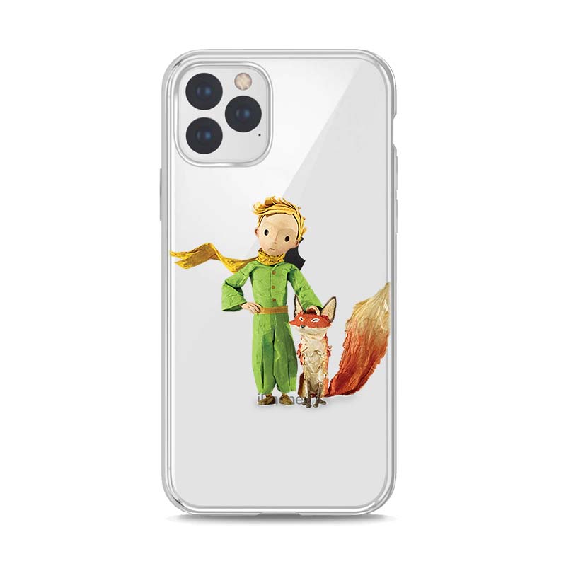 The Little Prince And Fox Silicone Cover For Apple IPhone 13 12 Mini 11 Pro XS MAX XR X 8 7 6 6S 5 Plus SE Phone Case