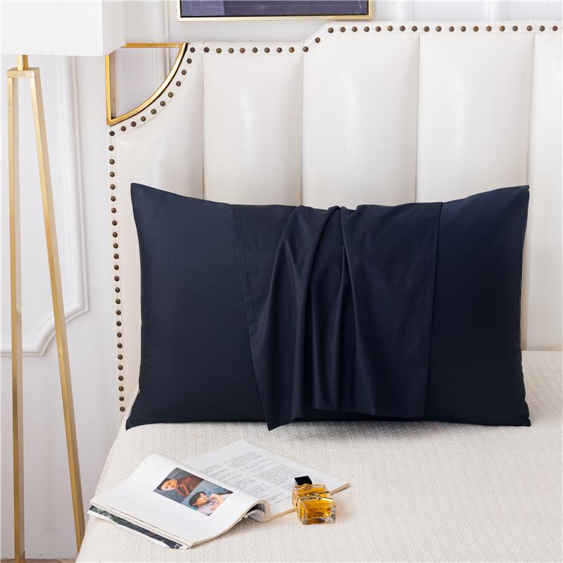 Pure Cotton Pillowcase High-Quality Envelope Pillowcover Solid Color Bedding Pillow Case 40x60 50x90 Sleep Pillow Cover