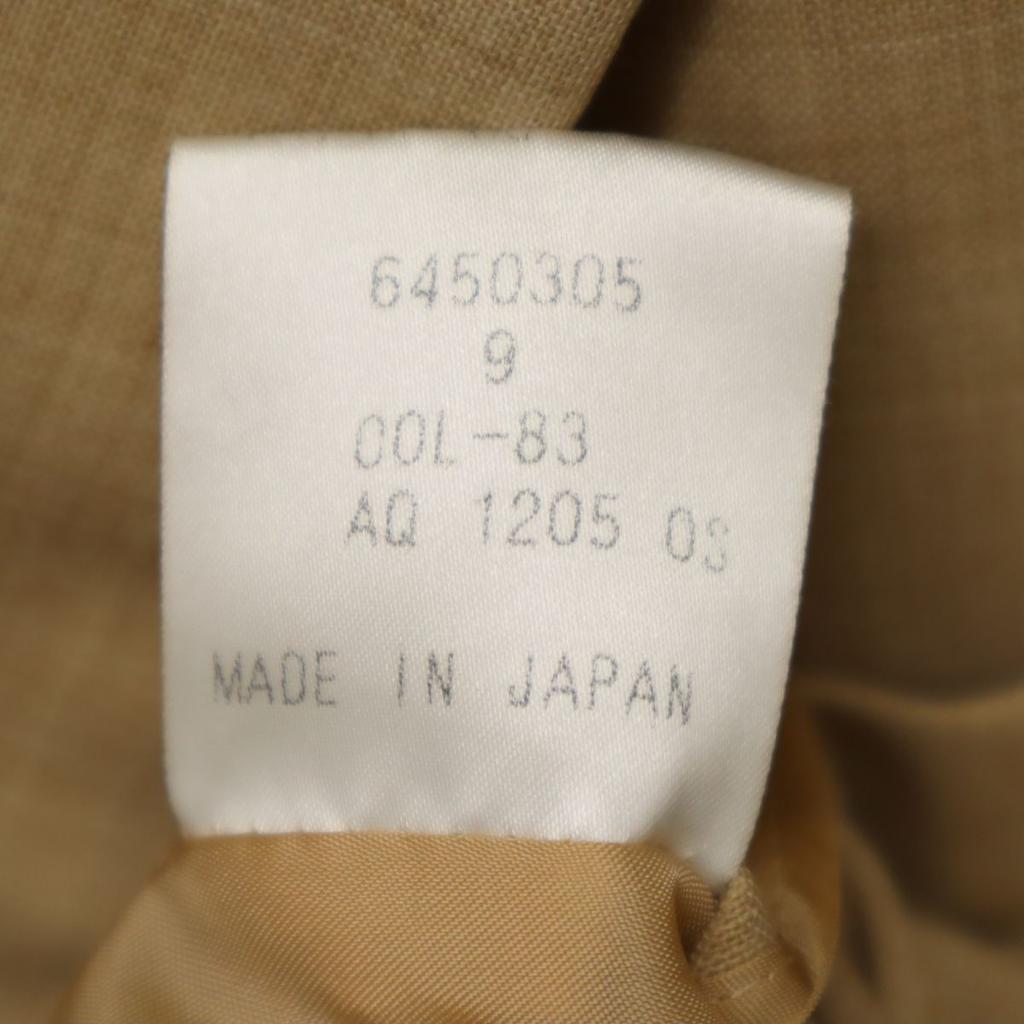 Aquascutum Made In Japan Wool Tailored Jacket 9 Beige Women Used