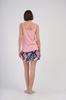 Women's Pajama Shorts On Straps Vienetta Cotton 4XL Loose Comfortable