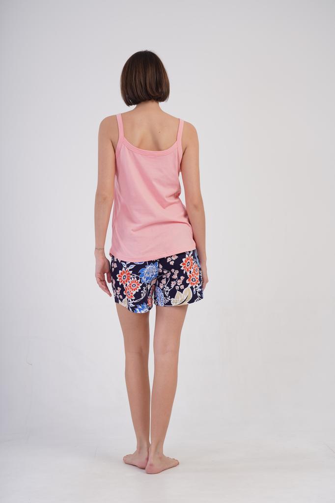 Women's Pajama Shorts On Straps Vienetta Cotton 4XL Loose Comfortable