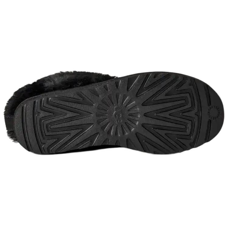 UGG Classic Ultra Mini Chalet Suede Warm Versatile Slip-On Short Snow Boots Women boots Black 1173832-BLK