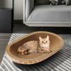Cardboard Cat Lounge, Scratching Bed for Cats, Resting Pad Pet Supplies