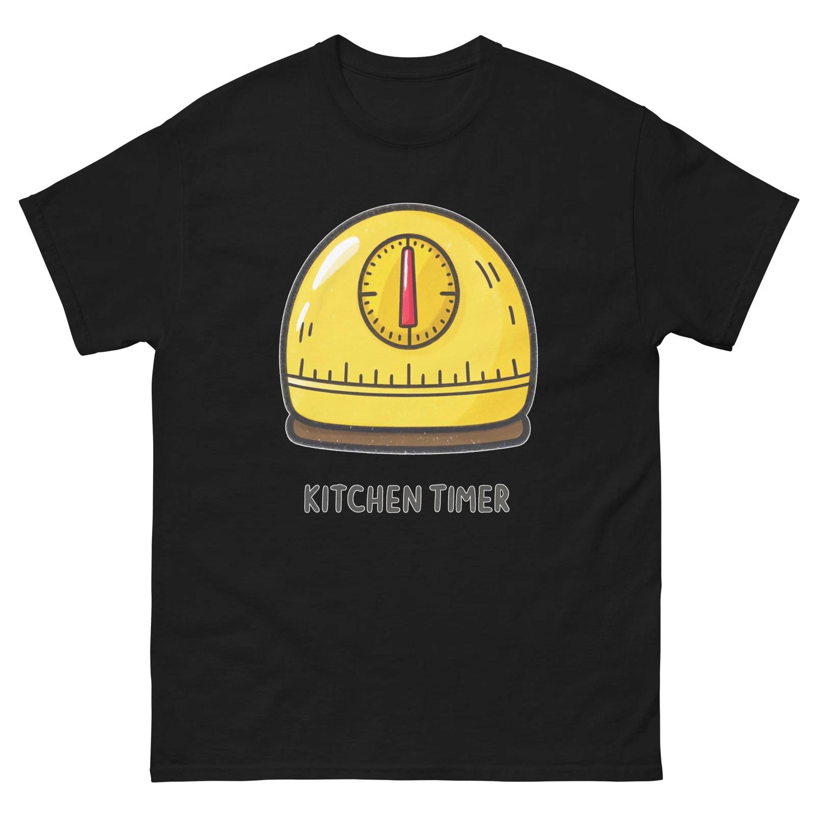 Kitchen Timer Kitchen Home Cooking Culinary Utensil T-Shirt M