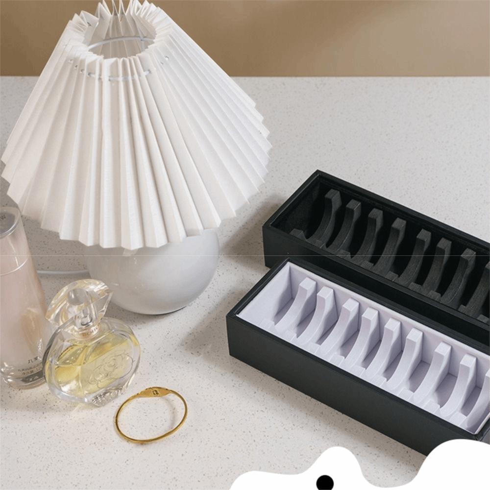 Rectangle Shape Jewelry Organizer No Lid Bangle Holder Elegant Jewelry Display Box  Jewelry Shop