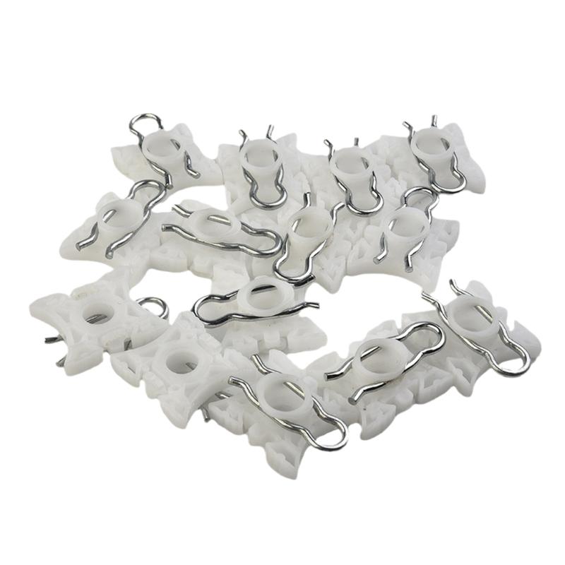 10/20Pcs Window Regulator Sliding Pivots Clip Window Regulator Sliders Clip for E32 E34 E36 51321938884