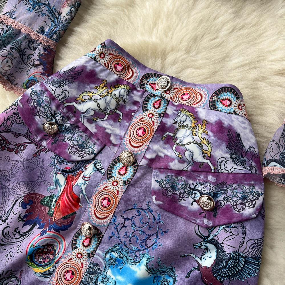 High-End Women's Small Dress Suit Skirt Spring And Autumn Summer High Waist Bag Hip Skirt Two-Piece Set