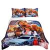 Classic Movie Back To The Future Canary Bedding Set Single Twin Full Queen King Size Bed Set Adult Kid Bedroom Duvet Cover Sets