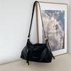 Commuter Tote Bag with Fashionable Texture, Simple Bag, Women's Niche Design, Soft Single Shoulder Crossbody Bag